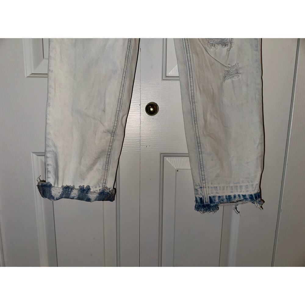 Light Wash Vervet Buttonfly Jeans Sz 25, Distressed, Cotton - Picture 2 of 6